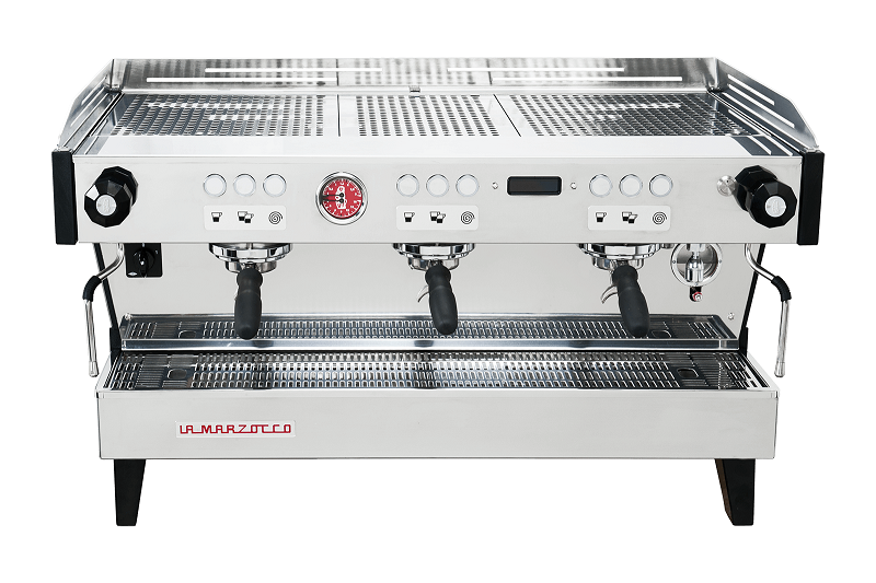 La Marzocco Linea PB AV 3 Group with Scales – Smart 3-Group Espresso Machine with Built-In Weighing System
