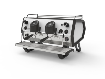 Sanremo D8 PRO Black/White 2Group – Pro-Grade 2-Group Espresso Machine with Advanced Features