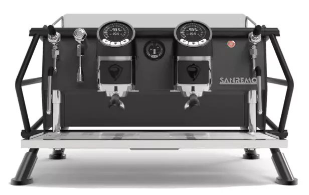 Sanremo Cafe Racer Naked 2Group – Iconic 2-Group Espresso Machine for High-Volume Cafés