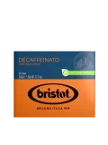 Bristot Decaf Espresso Pods – Caffeine-Free ESE Pods with Smooth Chocolatey Flavor