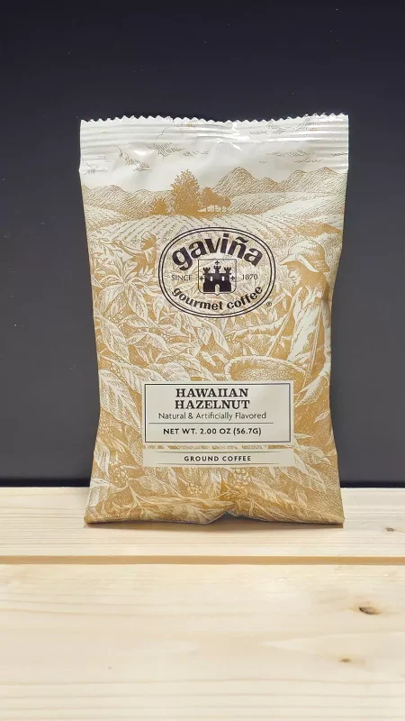 Gavina Hawaiian Hazelnut Ground Coffee – Smooth, Nutty & Aromatic