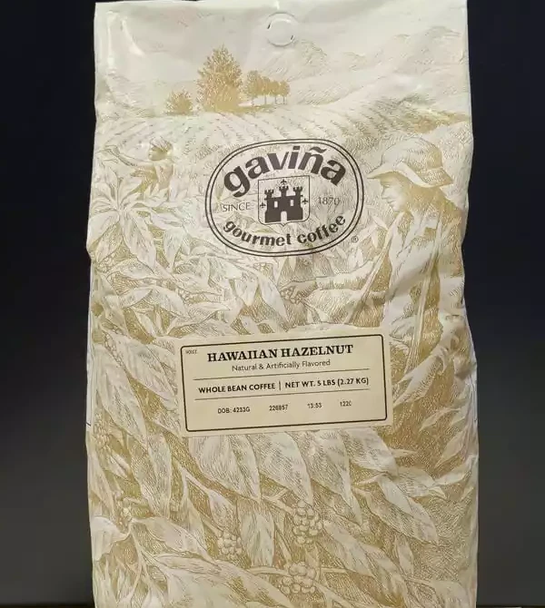 Hawaiian Hazelnut Whole Bean Coffee