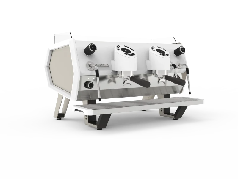 Sanremo D8 Champagne 2Group – Luxury 2-Group Espresso Machine with Warm Metallic Accents