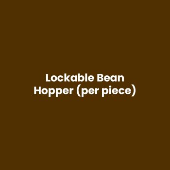 Lockable bean hopper (per piece)