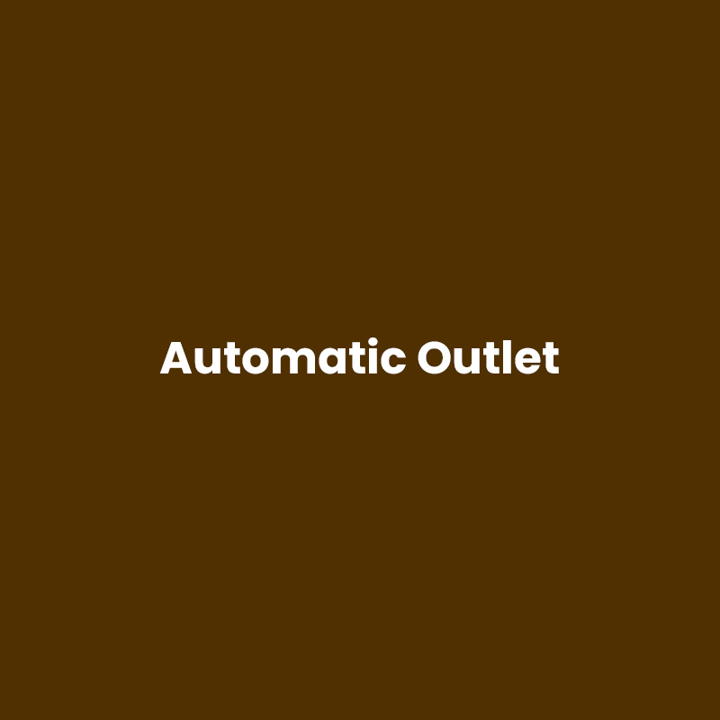 Automatic Outlet